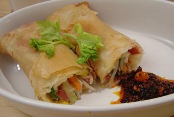 Vietnamese spring rolls are a popular dish and easy to do 