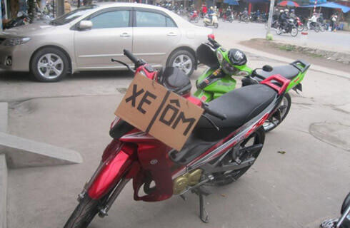 Motorbike taxi